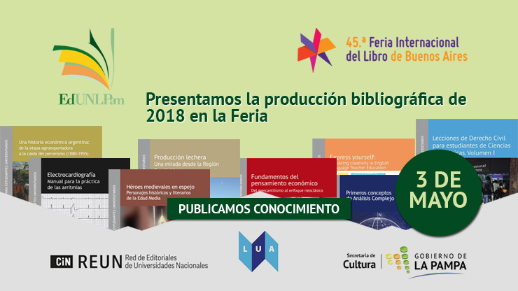 Presentamos la producción bibliográfica de 2018 en la Feria